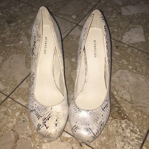 Classy Snakeskin high heels